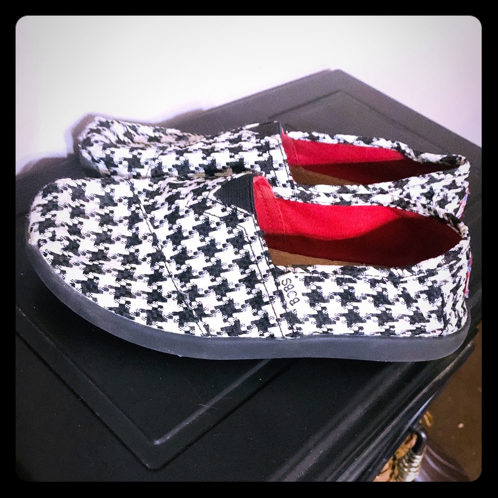 Little girls Bobs (houndstooth)
